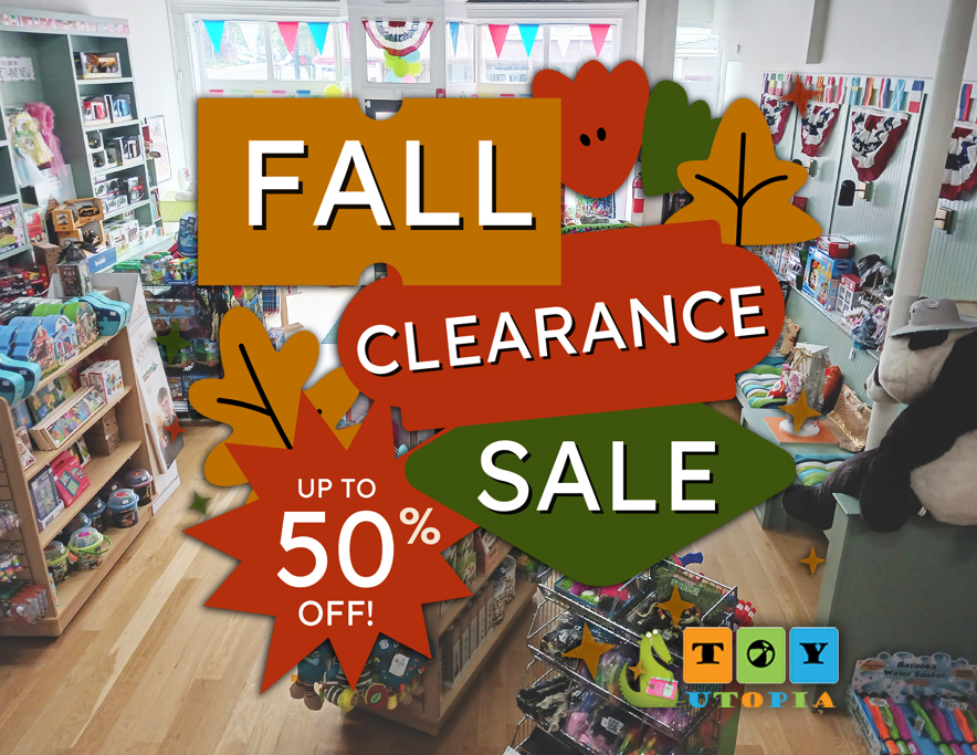 Fall Clearance Sale on Toys, Games, Childrens Books