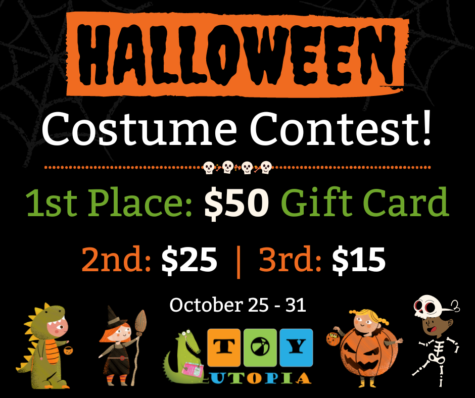 Halloween Costume Contest in our Toy Store