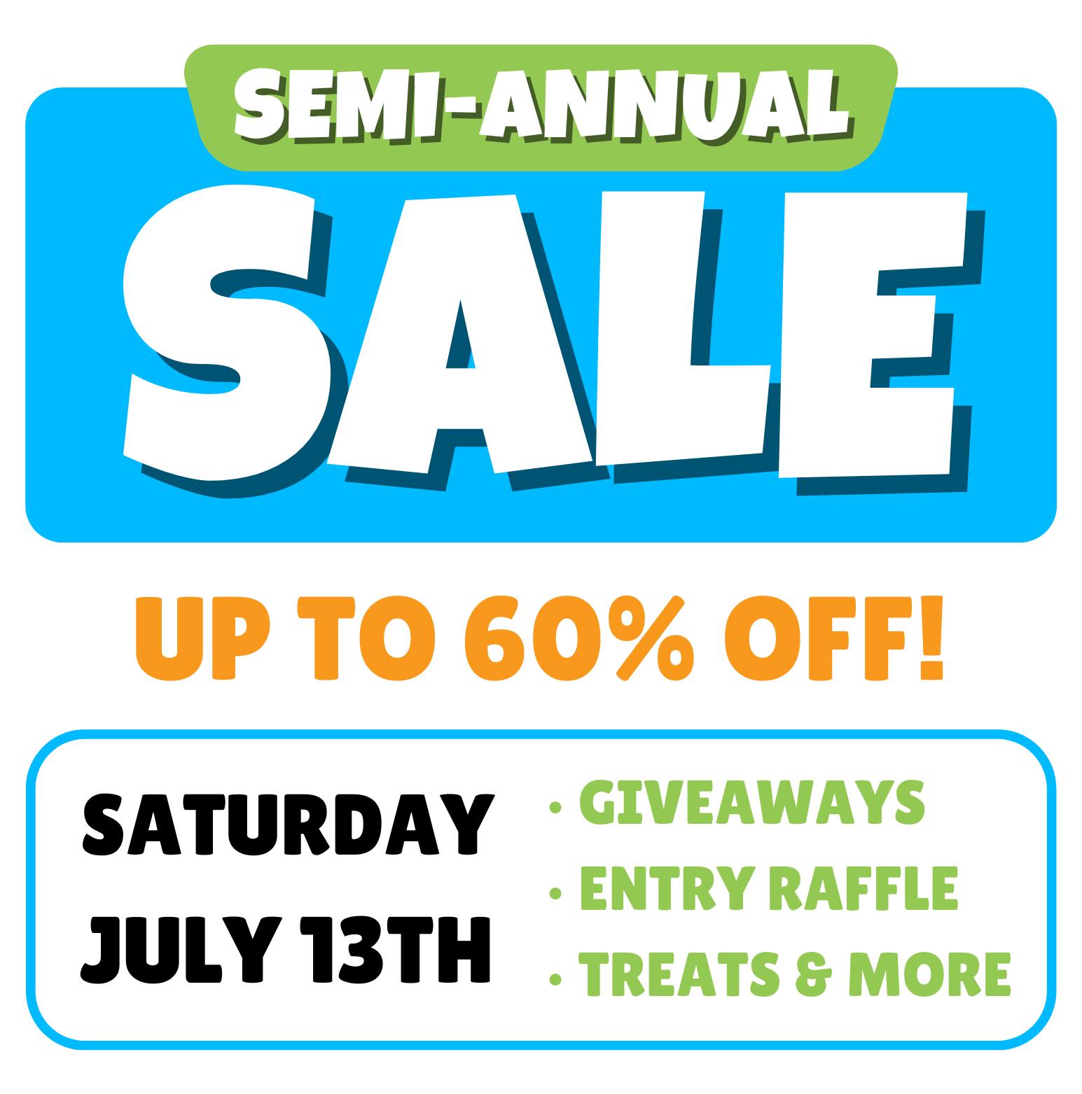Semi-Annual Sale for Toy Utopia, Red Bank NJ